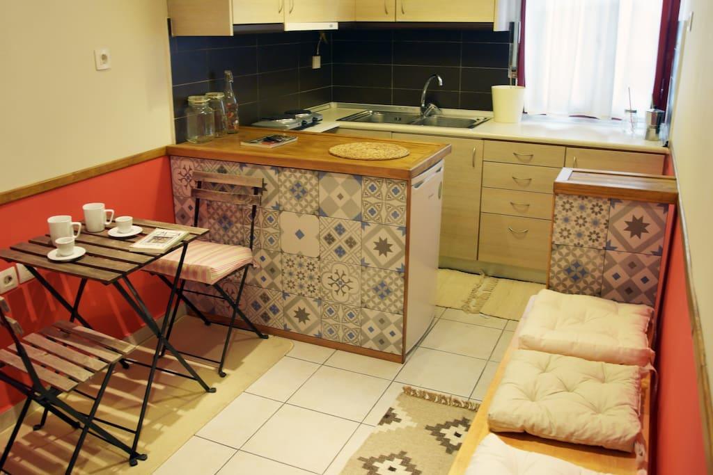أثينا Blue & Red Apartment المظهر الخارجي الصورة