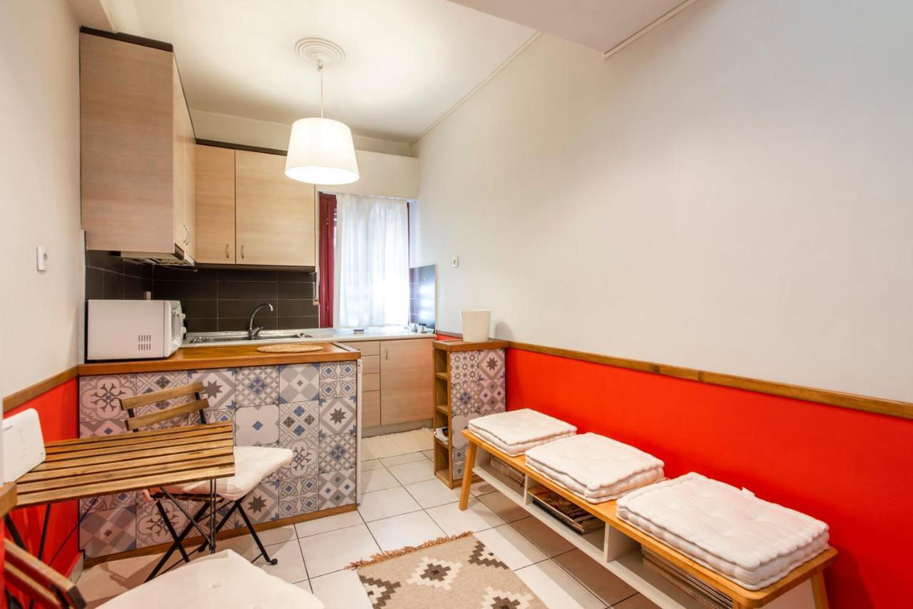 أثينا Blue & Red Apartment المظهر الخارجي الصورة